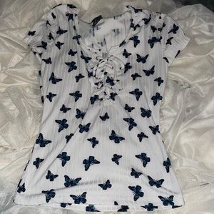 Butterfly shirt never worn